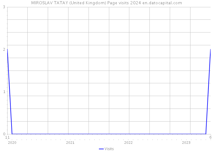 MIROSLAV TATAY (United Kingdom) Page visits 2024 