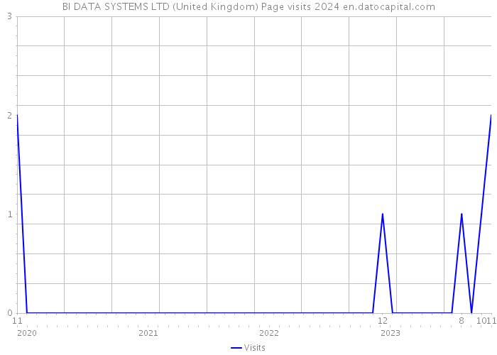 BI DATA SYSTEMS LTD (United Kingdom) Page visits 2024 