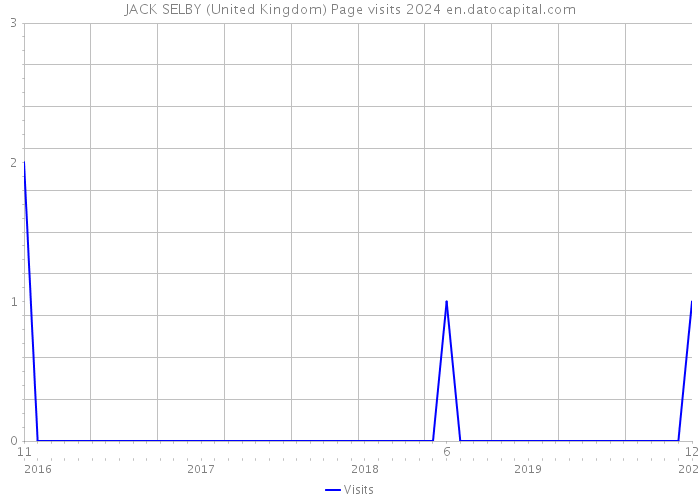 JACK SELBY (United Kingdom) Page visits 2024 