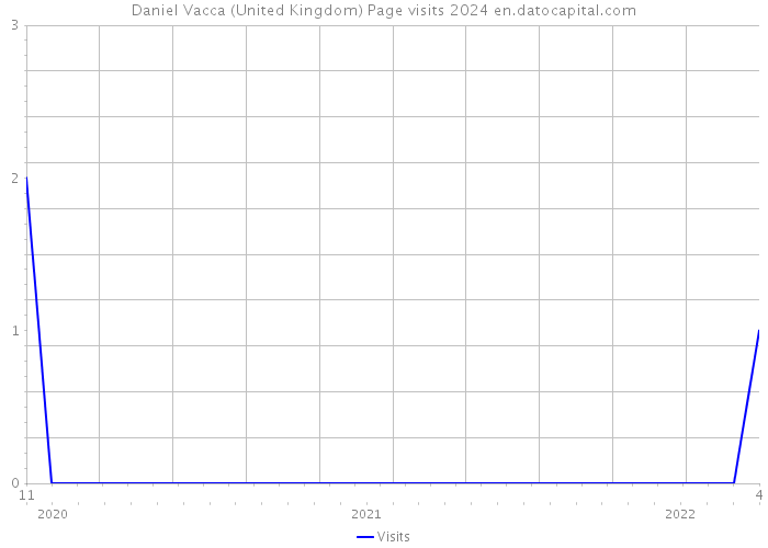 Daniel Vacca (United Kingdom) Page visits 2024 