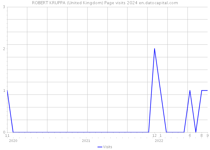 ROBERT KRUPPA (United Kingdom) Page visits 2024 