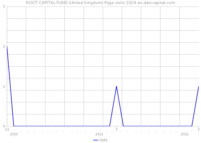 ROOT CAPITAL FUND (United Kingdom) Page visits 2024 