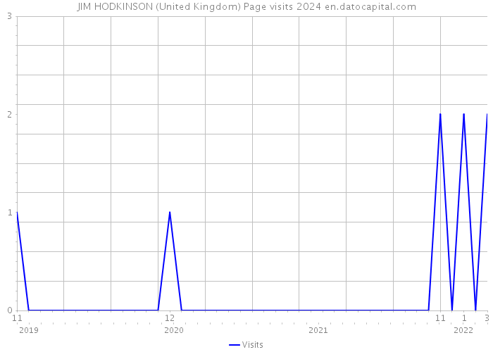 JIM HODKINSON (United Kingdom) Page visits 2024 