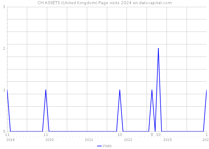 CH ASSETS (United Kingdom) Page visits 2024 