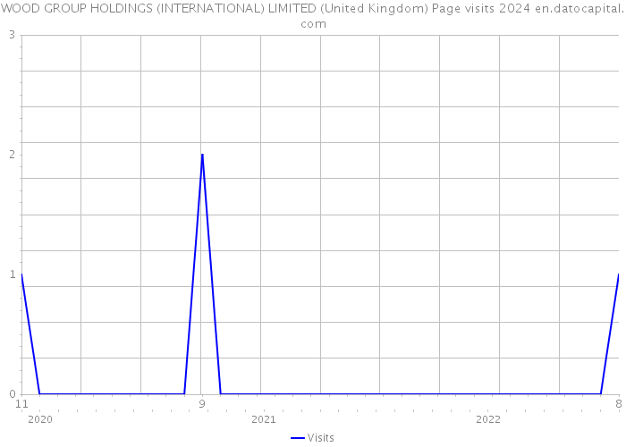 WOOD GROUP HOLDINGS (INTERNATIONAL) LIMITED (United Kingdom) Page visits 2024 