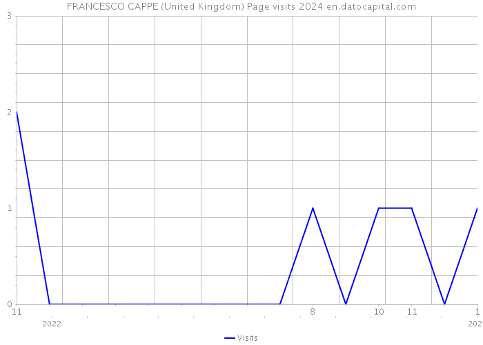 FRANCESCO CAPPE (United Kingdom) Page visits 2024 