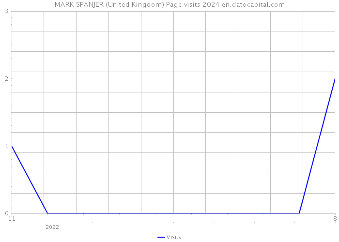 MARK SPANJER (United Kingdom) Page visits 2024 
