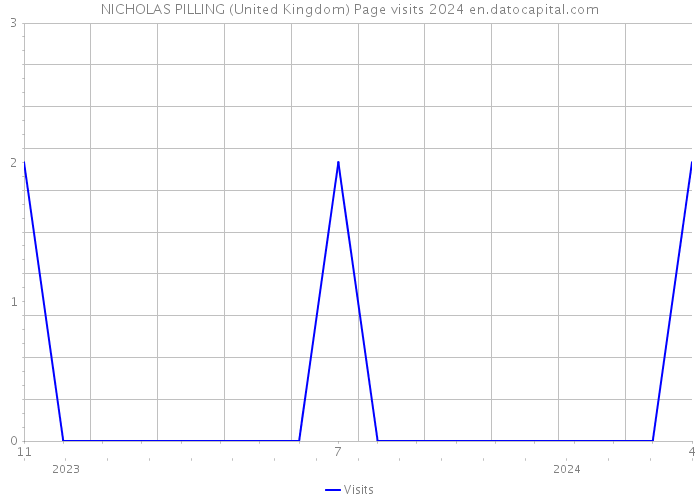 NICHOLAS PILLING (United Kingdom) Page visits 2024 