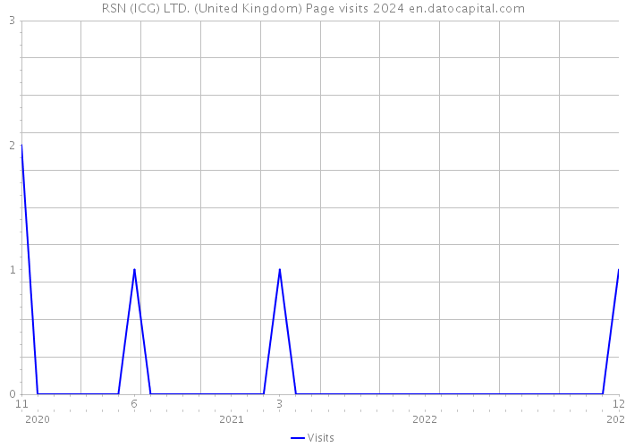 RSN (ICG) LTD. (United Kingdom) Page visits 2024 