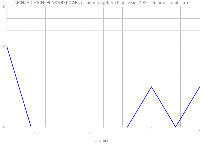 RICHARD MICHAEL WOOD POWER (United Kingdom) Page visits 2024 
