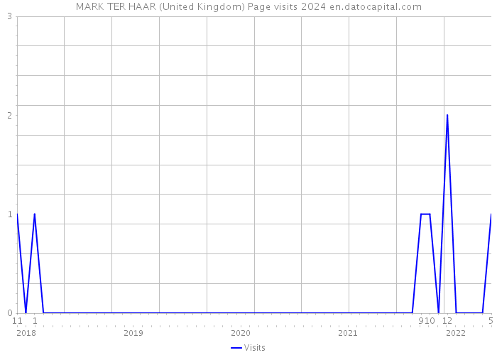 MARK TER HAAR (United Kingdom) Page visits 2024 