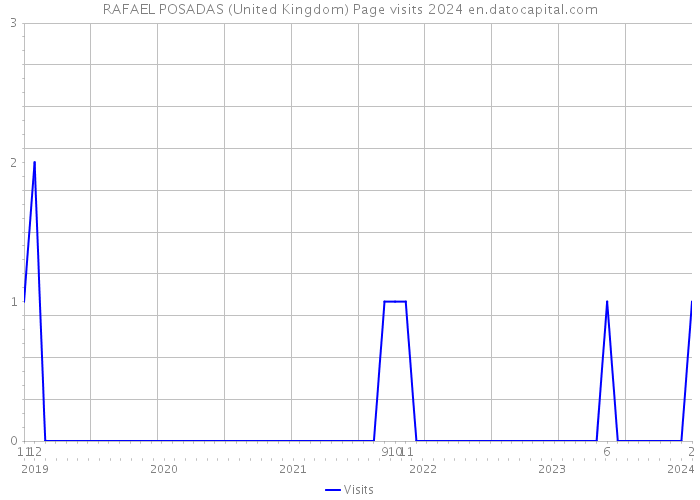 RAFAEL POSADAS (United Kingdom) Page visits 2024 