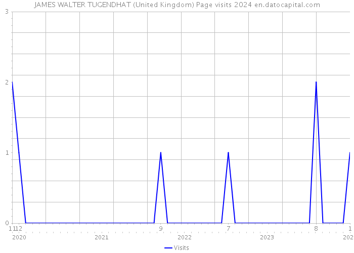 JAMES WALTER TUGENDHAT (United Kingdom) Page visits 2024 