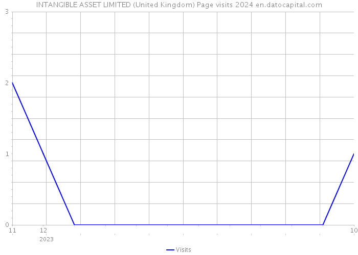 INTANGIBLE ASSET LIMITED (United Kingdom) Page visits 2024 