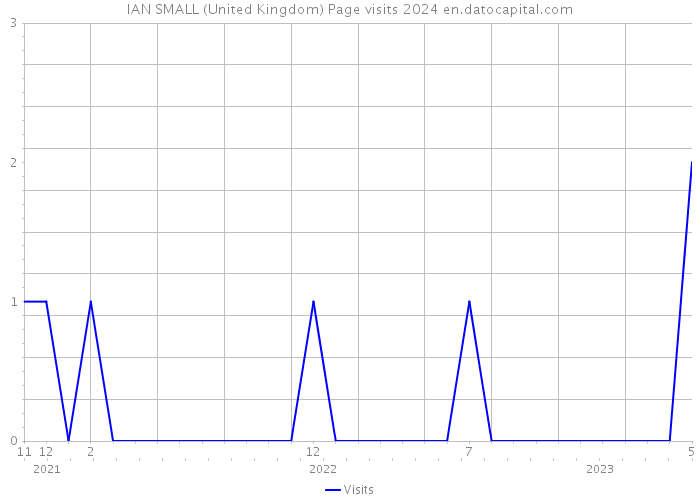 IAN SMALL (United Kingdom) Page visits 2024 