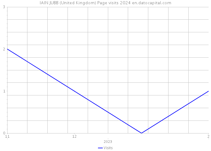 IAIN JUBB (United Kingdom) Page visits 2024 