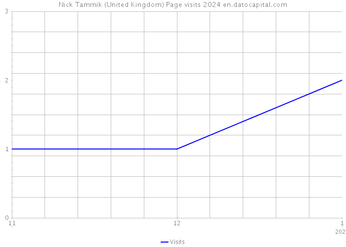 Nick Tammik (United Kingdom) Page visits 2024 