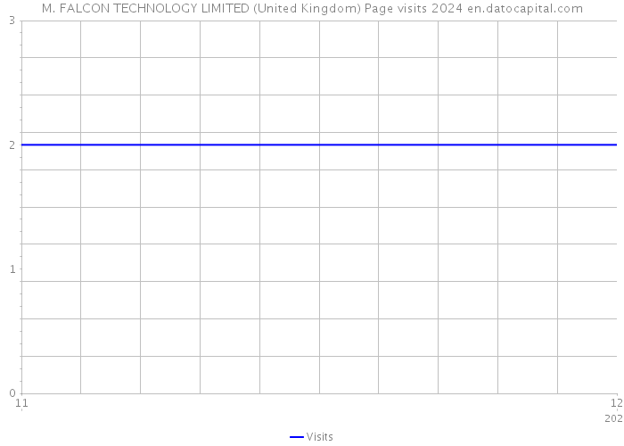 M. FALCON TECHNOLOGY LIMITED (United Kingdom) Page visits 2024 