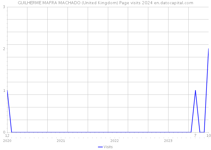 GUILHERME MAFRA MACHADO (United Kingdom) Page visits 2024 