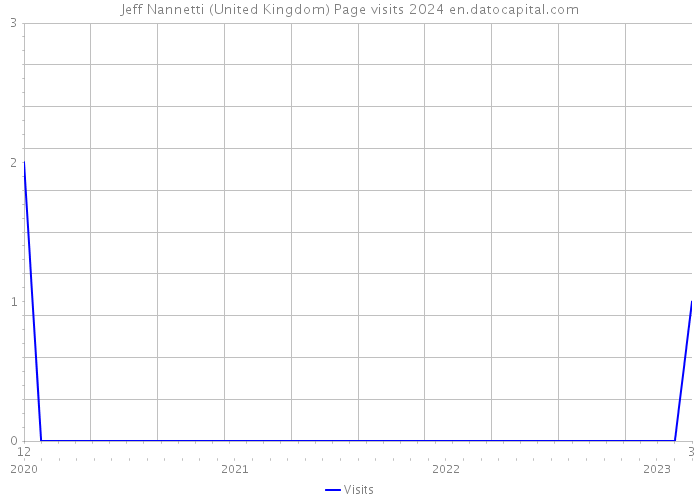 Jeff Nannetti (United Kingdom) Page visits 2024 