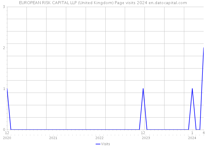 EUROPEAN RISK CAPITAL LLP (United Kingdom) Page visits 2024 