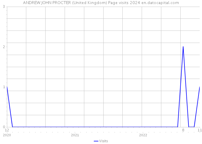 ANDREW JOHN PROCTER (United Kingdom) Page visits 2024 