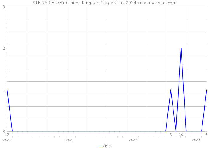 STEINAR HUSBY (United Kingdom) Page visits 2024 