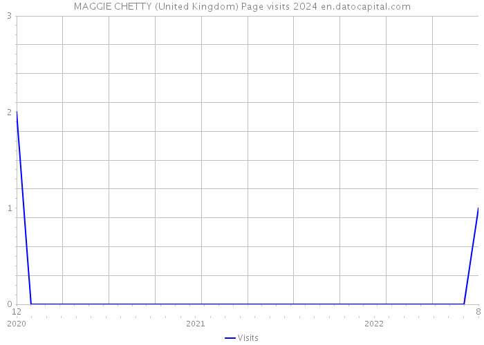 MAGGIE CHETTY (United Kingdom) Page visits 2024 
