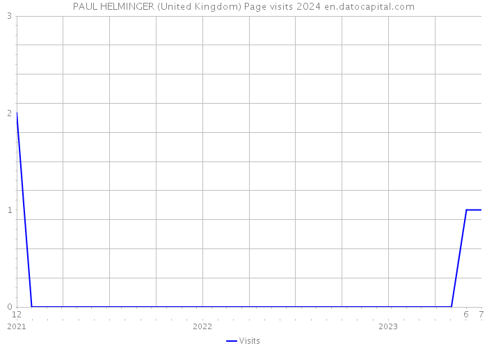 PAUL HELMINGER (United Kingdom) Page visits 2024 