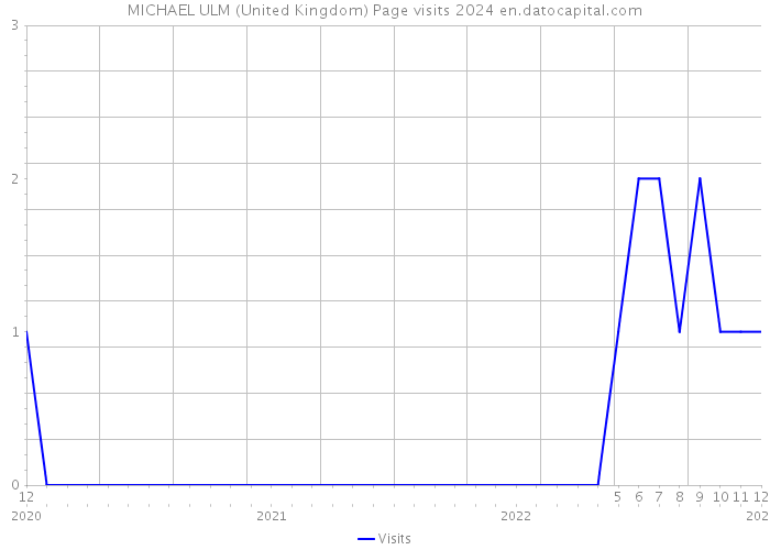 MICHAEL ULM (United Kingdom) Page visits 2024 