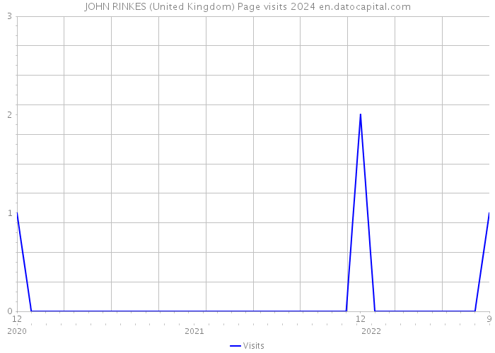 JOHN RINKES (United Kingdom) Page visits 2024 