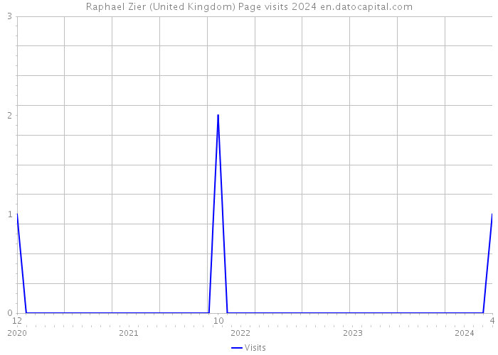 Raphael Zier (United Kingdom) Page visits 2024 