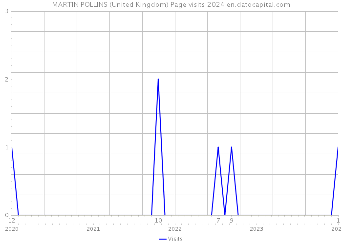 MARTIN POLLINS (United Kingdom) Page visits 2024 