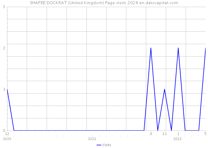 SHAFEE DOCKRAT (United Kingdom) Page visits 2024 