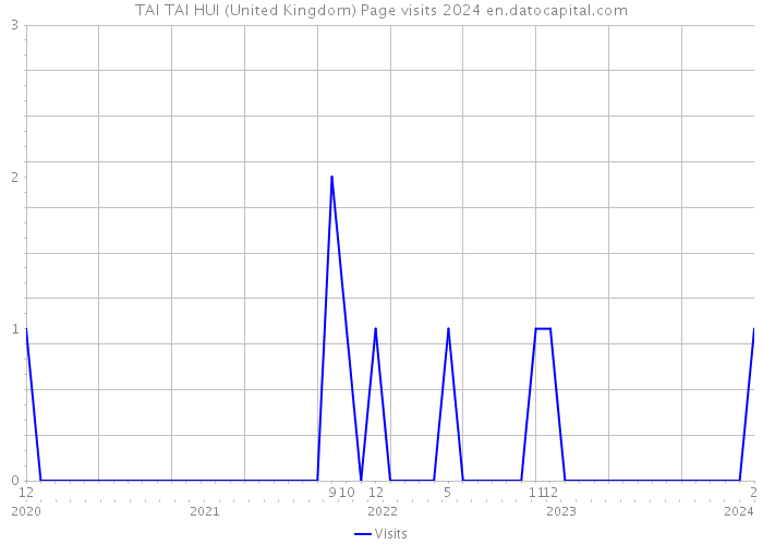 TAI TAI HUI (United Kingdom) Page visits 2024 