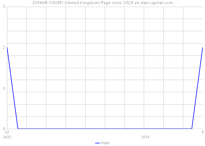 ZOHAIB YOUSFI (United Kingdom) Page visits 2024 