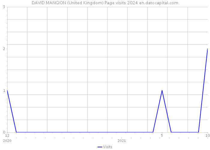 DAVID MANGION (United Kingdom) Page visits 2024 