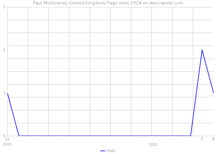 Paul Muldowney (United Kingdom) Page visits 2024 
