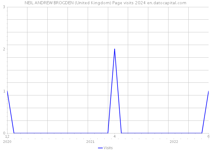 NEIL ANDREW BROGDEN (United Kingdom) Page visits 2024 