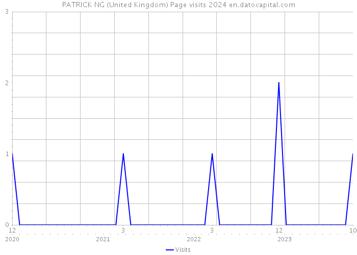 PATRICK NG (United Kingdom) Page visits 2024 