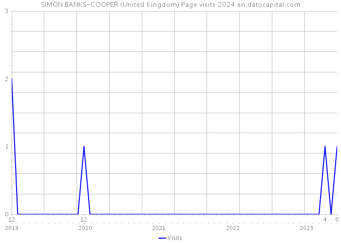 SIMON BANKS-COOPER (United Kingdom) Page visits 2024 