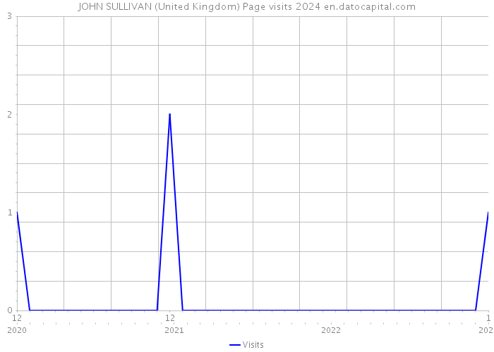 JOHN SULLIVAN (United Kingdom) Page visits 2024 