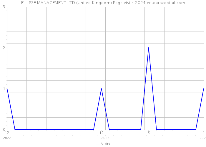 ELLIPSE MANAGEMENT LTD (United Kingdom) Page visits 2024 