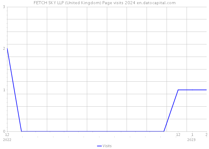 FETCH SKY LLP (United Kingdom) Page visits 2024 