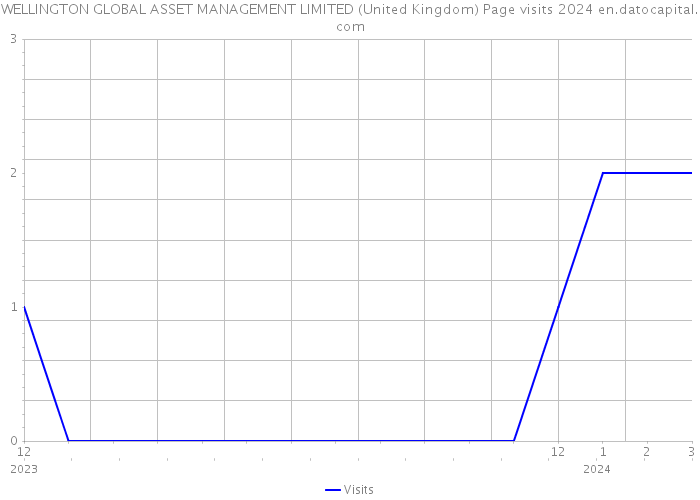 WELLINGTON GLOBAL ASSET MANAGEMENT LIMITED (United Kingdom) Page visits 2024 