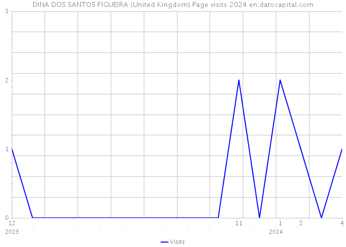 DINA DOS SANTOS FIGUEIRA (United Kingdom) Page visits 2024 
