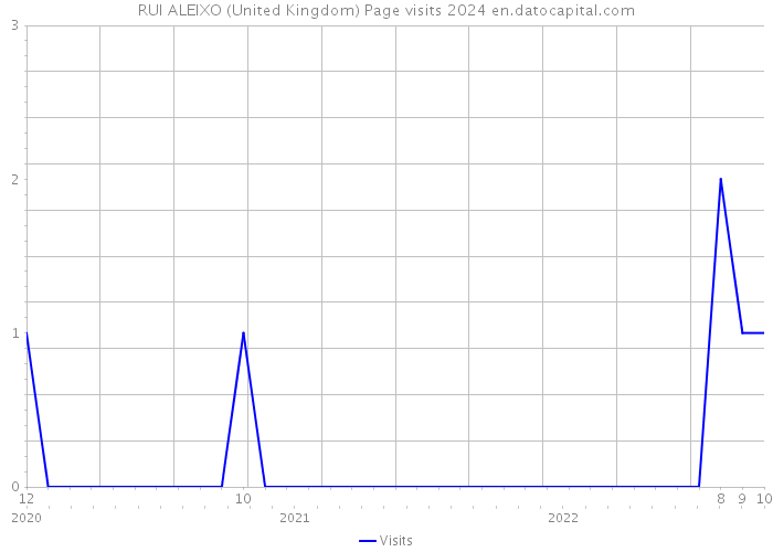RUI ALEIXO (United Kingdom) Page visits 2024 