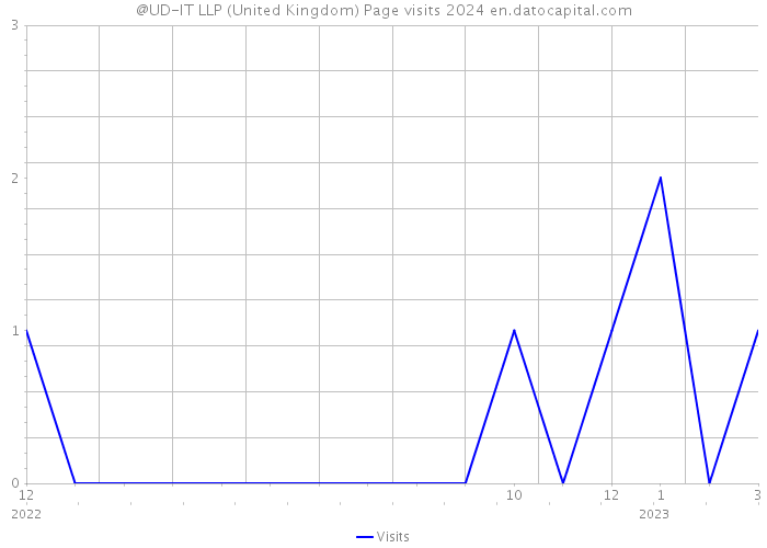 @UD-IT LLP (United Kingdom) Page visits 2024 