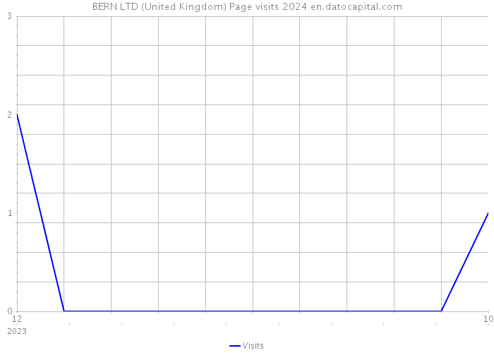 BERN LTD (United Kingdom) Page visits 2024 