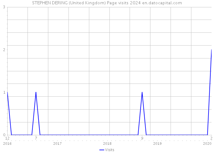 STEPHEN DERING (United Kingdom) Page visits 2024 